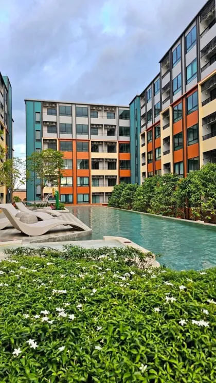 1-Zimmer-Apartment mit 1 Bad zu vermieten im The Cube Amaze, Bang Tao