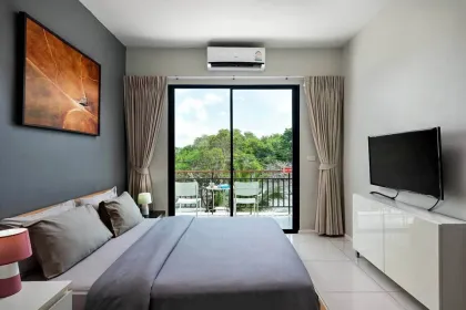 Strandnahes 1-Zimmer-Apartment zur Miete in Rawai, Phuket