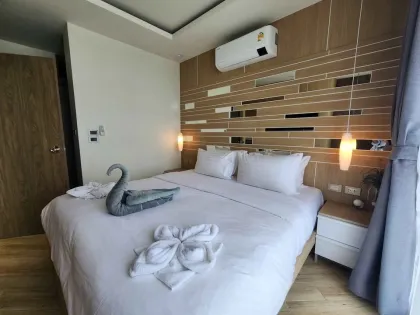 Impresionante condominio de 1 dormitorio con vista al mar en Rawai