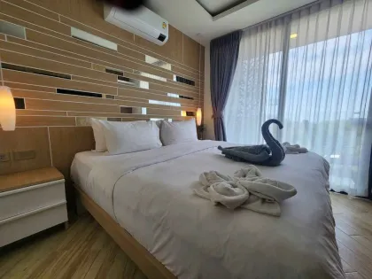 Impresionante condominio de 1 dormitorio con vista al mar en Rawai