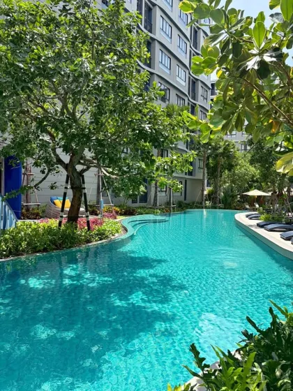 Gemütliche 2-Zimmer-Wohnung im Dcondo Reef Phuket zu vermieten