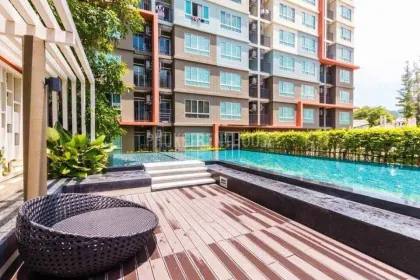 Квартира с 1 спальней и 1 ванной в аренду в Dcondo Kathu Patong