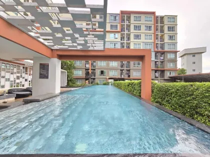 Квартира с 1 спальней и 1 ванной в аренду в Dcondo Kathu Patong