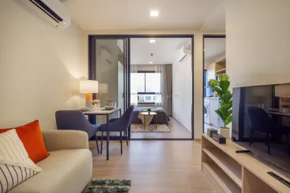 Полностью меблированная 1-комнатная квартира в D Condo Reef Kathu