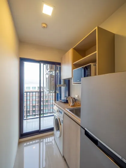 Полностью меблированная 1-комнатная квартира в D Condo Reef Kathu