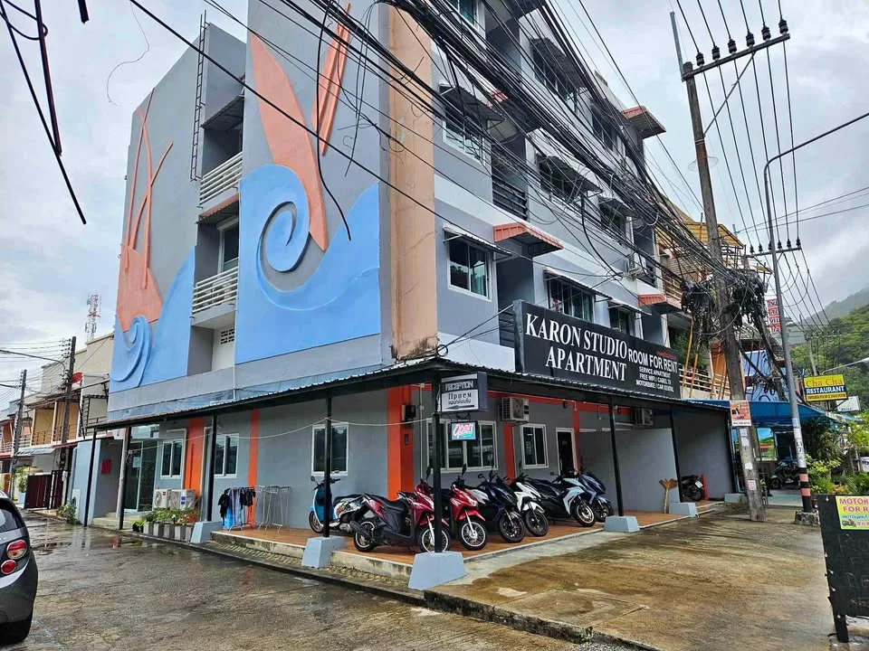 1-комнатная квартира в аренду в Karon Studio Apartment, Пхукет