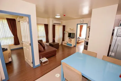 2-комнатная квартира с 2 ванными в аренду в D Condo Creek Kathu