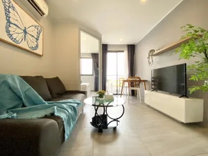 คอนโด 1 ห้องนอนให้เช่าที่ The Tower Condo พร้อมวิวทะเล