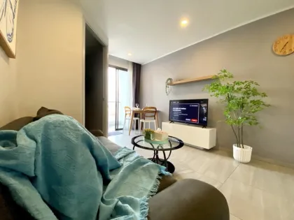 คอนโด 1 ห้องนอนให้เช่าที่ The Tower Condo พร้อมวิวทะเล