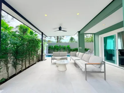 Elegante 4-Schlafzimmer-Poolvilla zur Miete in Saransiri Retreat Koh Kaew