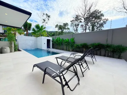 Elegante 4-Schlafzimmer-Poolvilla zur Miete in Saransiri Retreat Koh Kaew