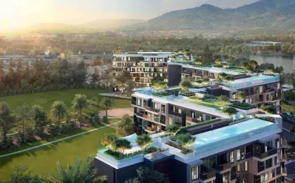 Студия в аренду в кондо Laguna Skypark, Пхукет