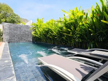 3-Zimmer Villa mit privatem Pool zur Miete nahe Nai Harn Strand