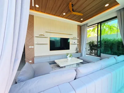 3-Zimmer Villa mit privatem Pool zur Miete nahe Nai Harn Strand