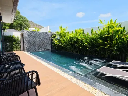 3-Zimmer Villa mit privatem Pool zur Miete nahe Nai Harn Strand