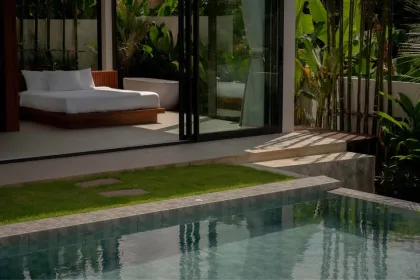 Villa avec piscine vue mer pour séjours bien-être à Rawai