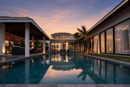 Villa avec piscine vue mer pour séjours bien-être à Rawai