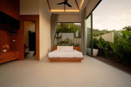 Villa avec piscine vue mer pour séjours bien-être à Rawai