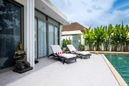3 Schlafzimmer Poolvilla zur Miete in Khanaen Pool Villa, Thalang