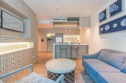1 спальня, 1 ванная в апартаментах Karon Butterfly Residence