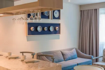 1 спальня, 1 ванная в апартаментах Karon Butterfly Residence