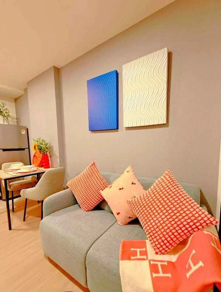อพาร์ตเมนต์ 2 ห้องนอนพร้อมเฟอร์นิเจอร์ให้เช่า ที่ The Base Bukit Phuket