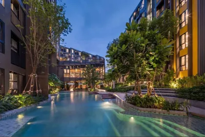 Кондо с 1 спальней в аренду в The Base Central Phuket