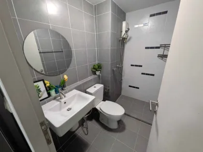 Аренда 1-комнатной квартиры в D Condo Mine с видом на горы, 6 этаж