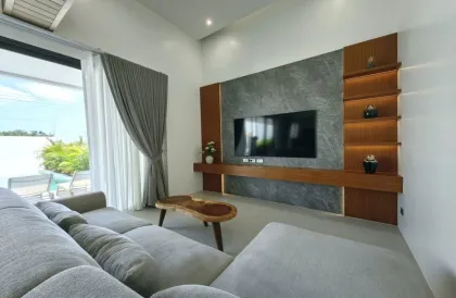 Moderne Doppelhaushälfte mit Pool zur Miete in Thalang