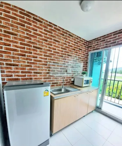 อพาร์ตเมนต์ 1 ห้องนอนให้เช่าที่ D Condo Kathu