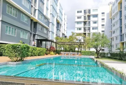 อพาร์ตเมนต์ 1 ห้องนอนให้เช่าที่ D Condo Kathu