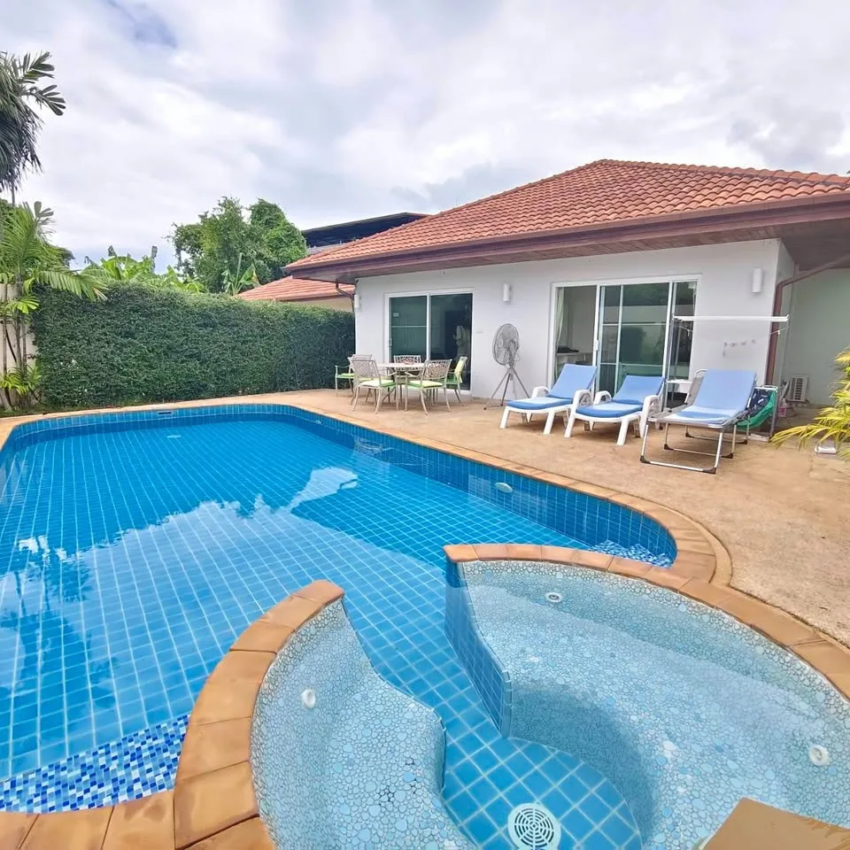 Private 3-Bed, 3-Bath Pool Villa for Rent in Rawai