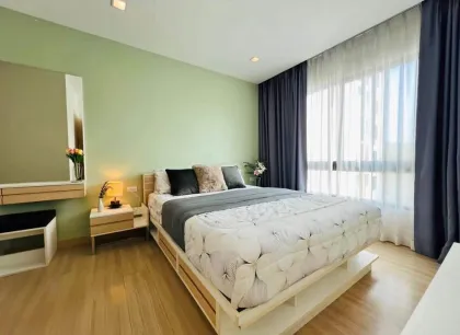 อพาร์ตเมนต์ 1 ห้องนอน 1 ห้องน้ำให้เช่าที่ The Happy Place Condo, ในยาง