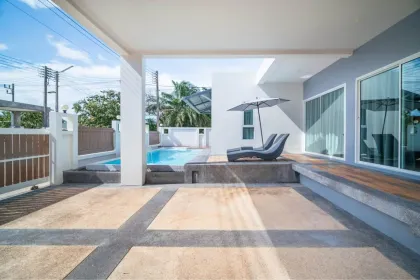 Современная вилла с бассейном в аренду в комплексе Phu Villa, Таланг, Пхукет