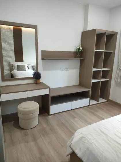 Уютная квартира с 1 спальней в аренду в Phanason Green Place, Самконг