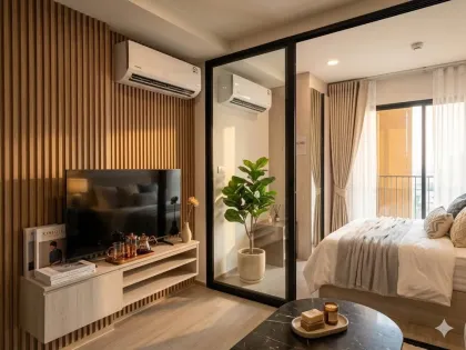 Gemütliche 1-Zimmer-Wohnung im The Origin Kathu nahe Patong