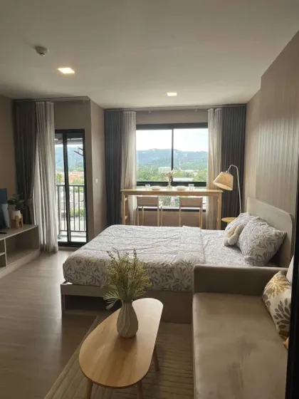 Квартира с 1 спальней в Dcondo Reef, Пхукет, полностью меблирована