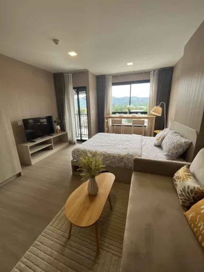 Квартира с 1 спальней в Dcondo Reef, Пхукет, полностью меблирована