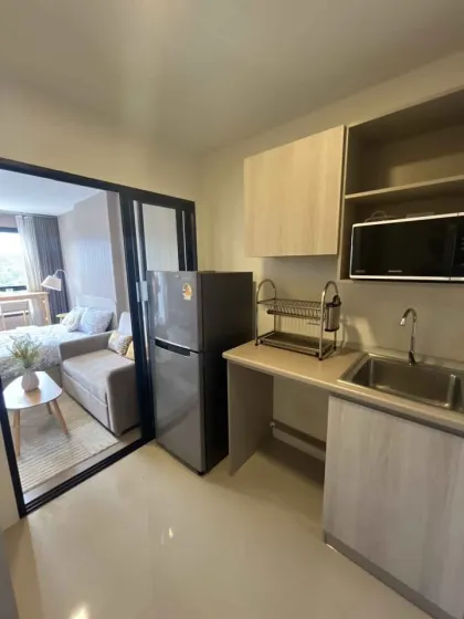 Квартира с 1 спальней в Dcondo Reef, Пхукет, полностью меблирована