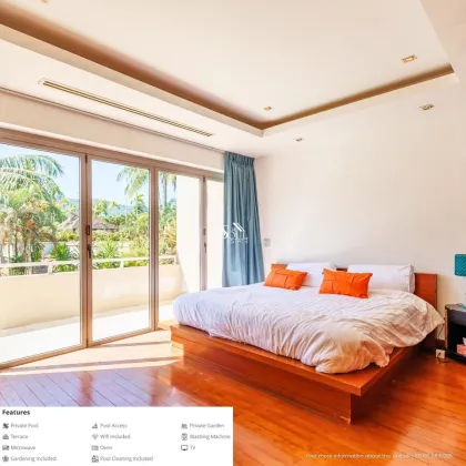 3-Zimmer-Villa zur Miete im The Residence Resort, Cherng Talay