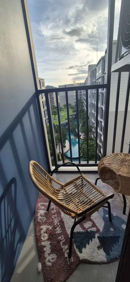 1-комнатная квартира в аренду в D Condo Reef Kathu, Патонг