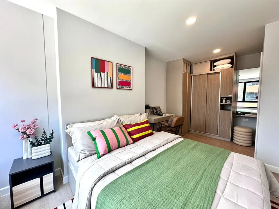 Moderne 2-Zimmer-Wohnung mit Poolblick in Thalang zu vermieten