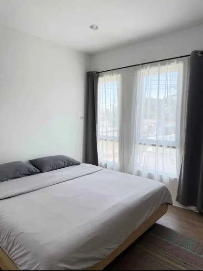 Modern Corner Semi-Detached House for Rent in Smile Ville X2 Village, Bang Jo