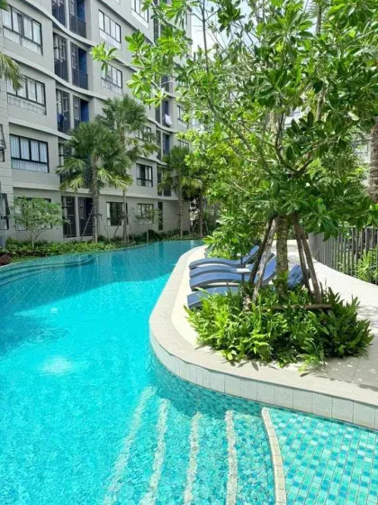1-комнатная квартира в аренду в Dcondo Reef, Чернг Талай, Пхукет