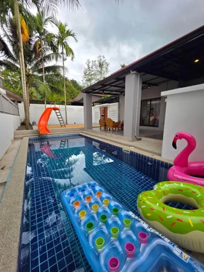 Villa avec piscine privée 2 chambres à louer à Thalang