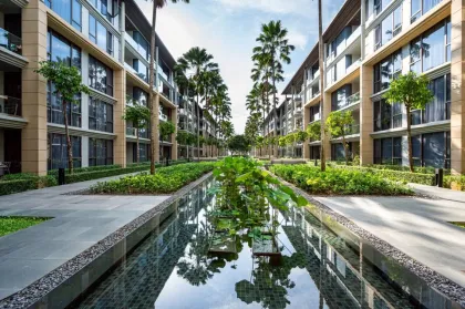 Condominio de lujo frente al mar de 2 dormitorios en Baan Mai Khao