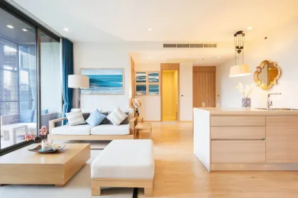 Condominio de lujo frente al mar de 2 dormitorios en Baan Mai Khao