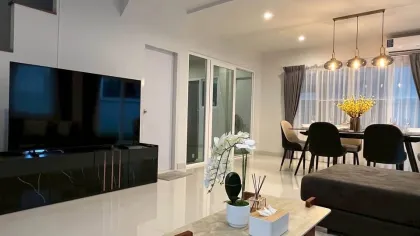 Современная 3-спальная вилла в аренду в Supalai Palm Springs, Банг Тао