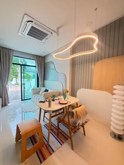 อพาร์ตเมนต์ 2 ห้องนอนทันสมัยให้เช่าในเชิงทะเล ภูเก็ต