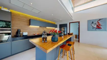 Villa privada de 3 habitaciones con piscina en Botanica The Residence, Cherng Talay